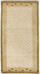 Gabbeh Teppich - Indus 136 x 72 cm - beige