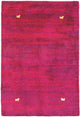 Gabbeh Teppich - Indus 205 x 140 cm - rosa