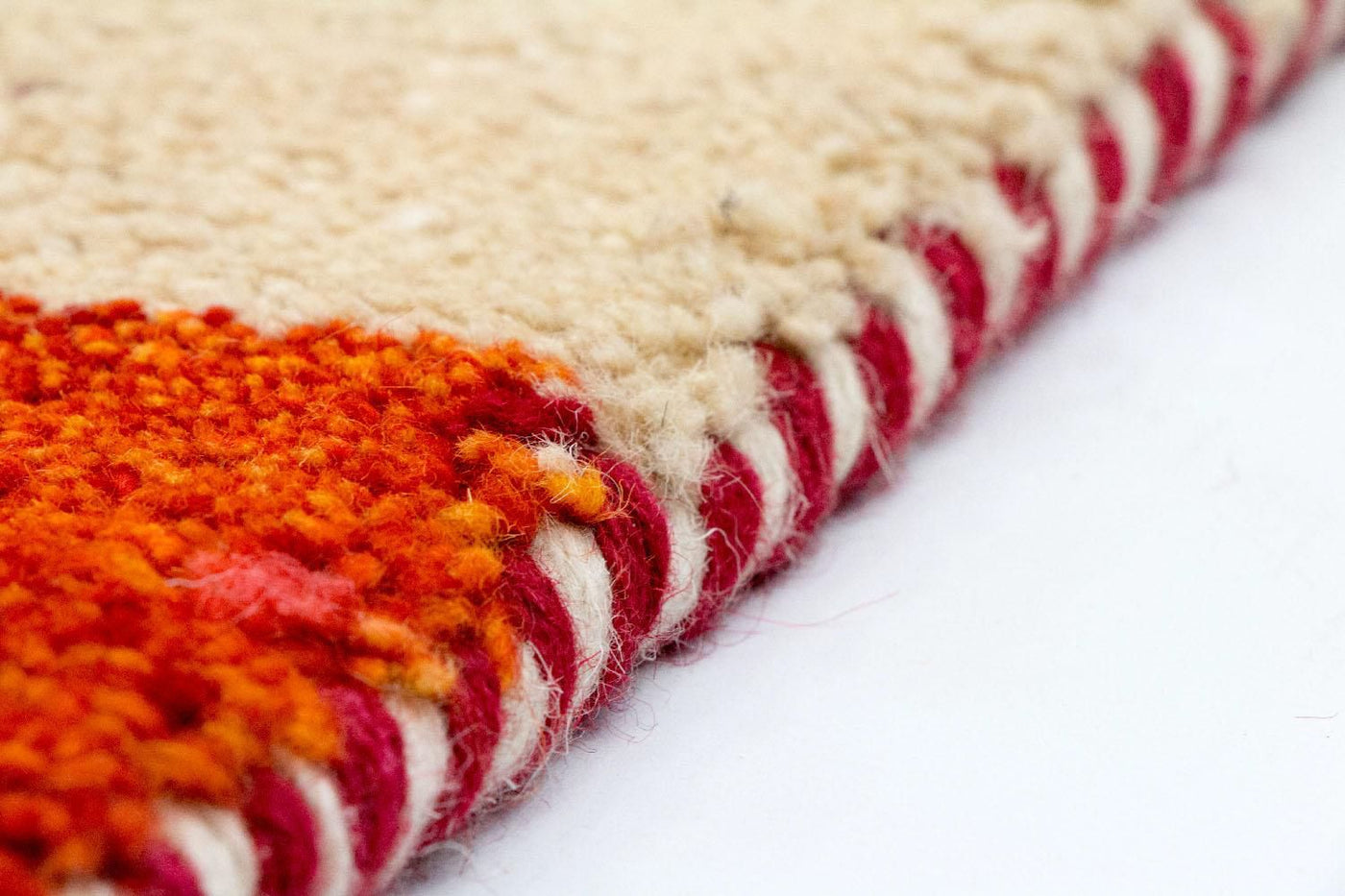 Gabbeh Teppich Indus 140x70cm - Wollteppich