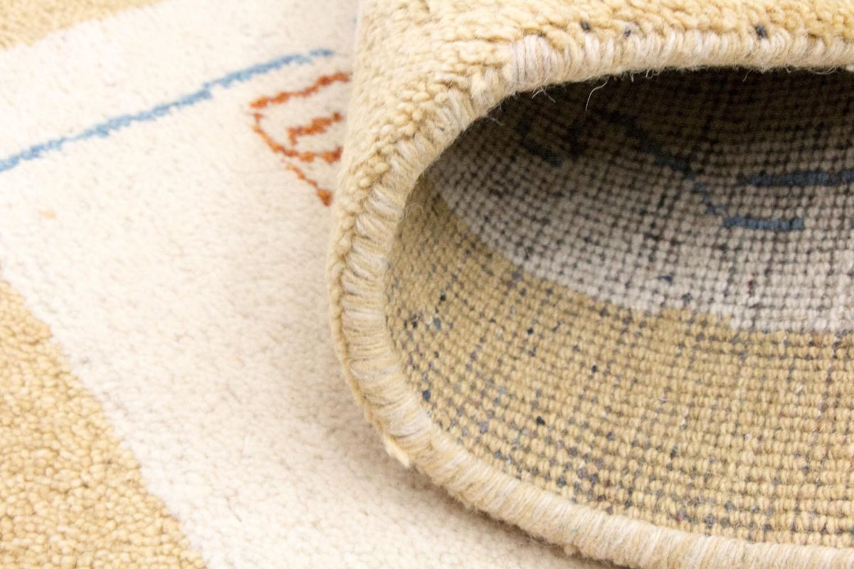 Gabbeh Teppich - Indus 140 x 70 cm - beige