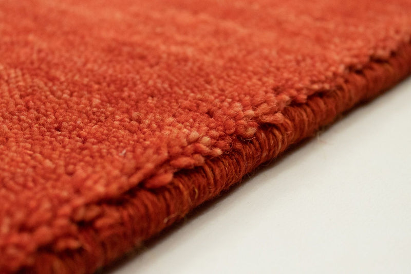 Gabbeh Teppich Indus 250x300cm - Wollteppich - gold