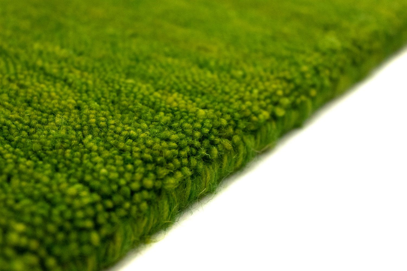 Gabbeh Teppich - Indus 400 x 80 cm - grün