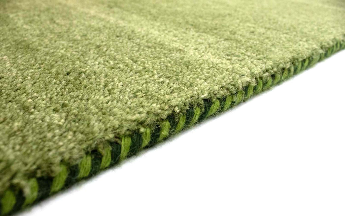 Gabbeh Teppich - Indus 90 x 60 cm - hellgrün