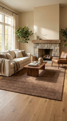 Gabbeh Teppich - Softy - Uni - rechteckig