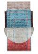 Designer Teppich sonderform  - 240 x 150 cm - mehrfarbig