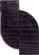 Designer Teppich sonderform  - 240 x 330 cm - anthrazit