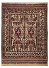 Kelim Teppich Old 185x276cm - Rechteckig / Beige / 185 x 276 cm Rechteckig