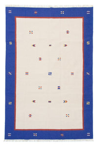 Kelim Teppich - Trendy 300 x 200 cm - beige