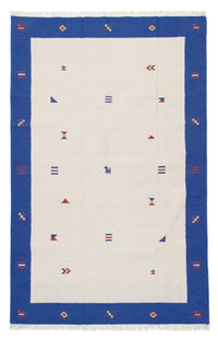 Kelim Teppich - Trendy 300 x 200 cm - beige