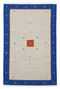 Kelim Teppich - Trendy 300 x 200 cm - beige