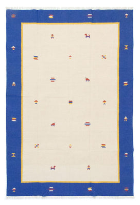 Kelim Teppich - Trendy 300 x 200 cm - beige