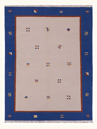 Kelim Teppich - Trendy - 240 x 170 cm - beige