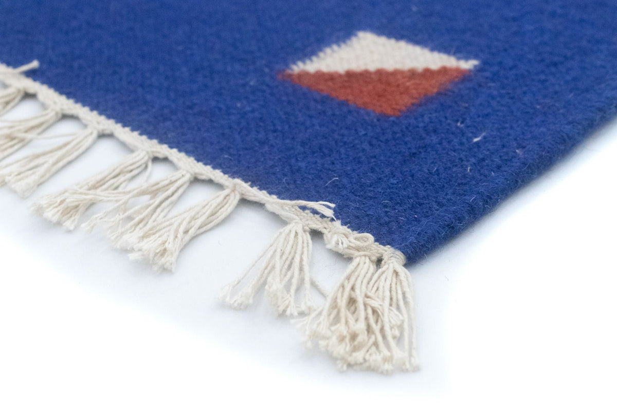 Kelim Teppich - Trendy 200 x 140 cm - gelb