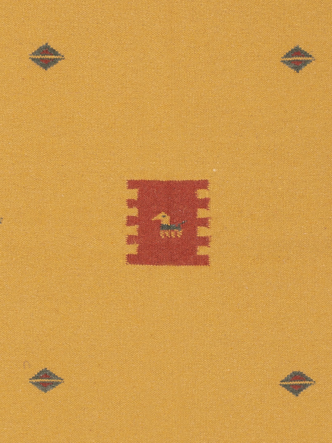 Kelim Teppich - Trendy - 240 x 170 cm - senfgelb