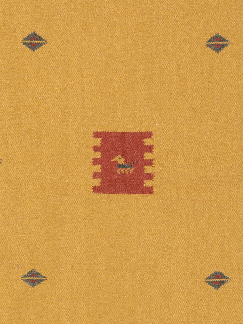 Kelim Teppich - Trendy - 240 x 170 cm - senfgelb