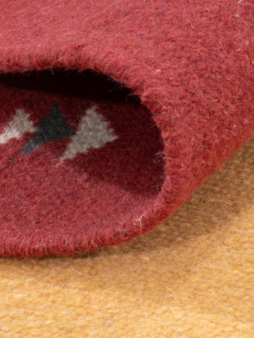 Kelim Teppich - Trendy - 240 x 170 cm - senfgelb