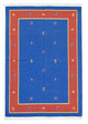 Kelim Teppich - Trendy 140 x 200 cm - blau