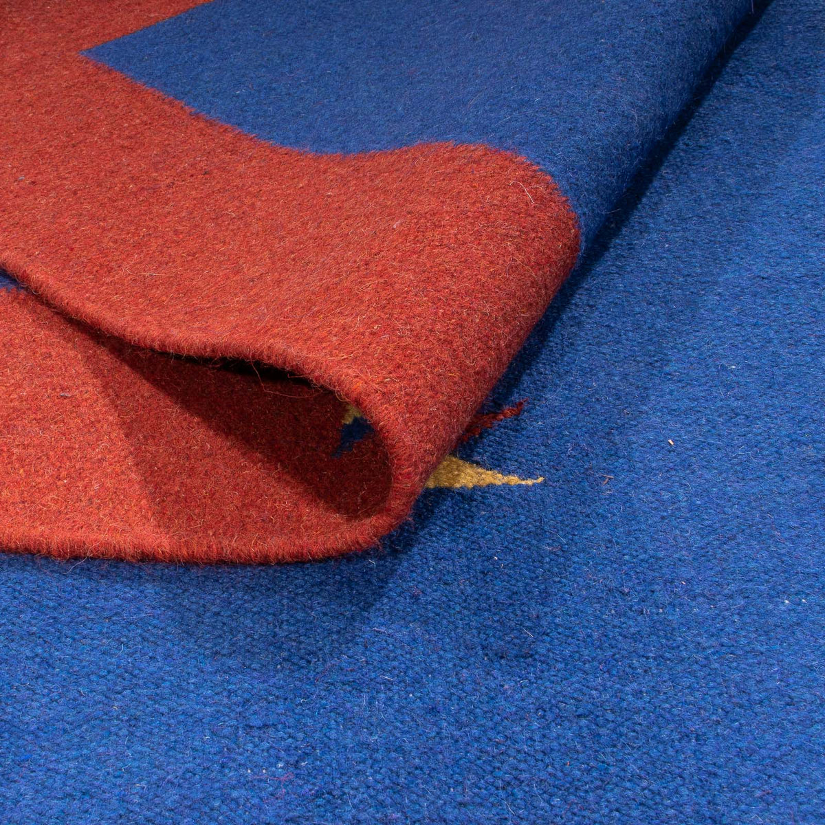 Kelim Teppich - Trendy 240 x 170 cm - dunkelblau