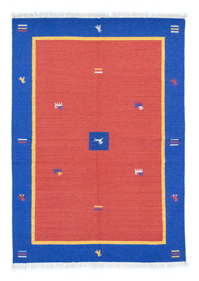 Kelim Teppich - Trendy 200 x 140 cm - orange