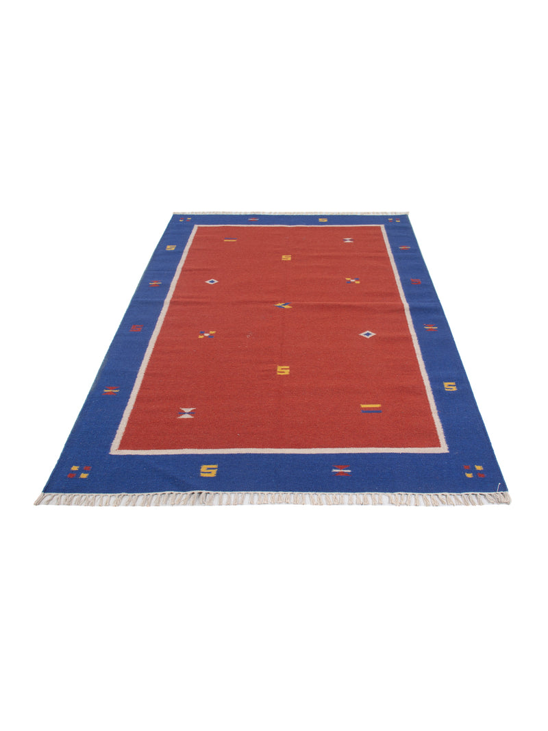 Kelim Teppich - Trendy - 170 x 240 cm - rost