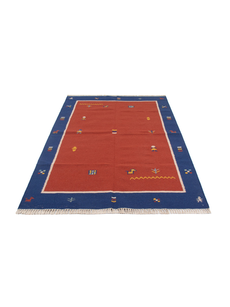 Kelim Teppich - Trendy - 240 x 170 cm - rost