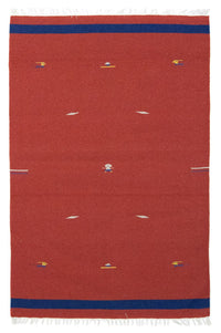 Kelim Teppich - Trendy 180 x 120 cm - rot