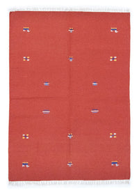 Kelim Teppich - Trendy 200 x 140 cm - rot