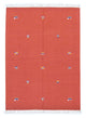 Kelim Teppich - Trendy 200 x 140 cm - orange