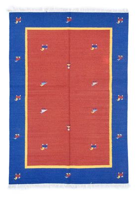 Kelim Teppich - Trendy 200 x 140 cm - rot