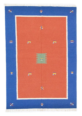 Kelim Teppich - Trendy 200 x 140 cm - orange