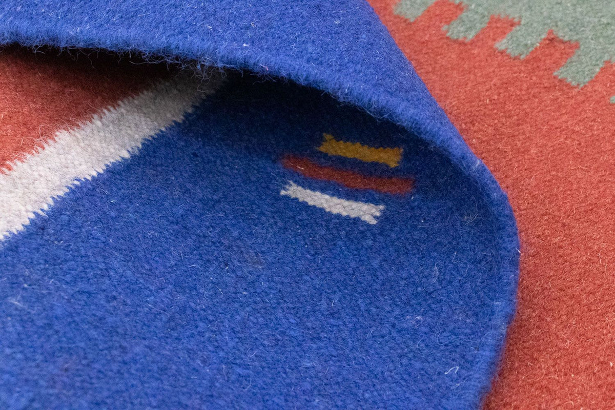 Kelim Teppich - Trendy 200 x 140 cm - orange