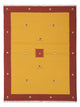 Kelim Teppich - Trendy - 240 x 170 cm - senfgelb