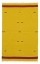 Kelim Teppich - Trendy 180 x 120 cm - gelb