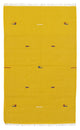 Kelim Teppich - Trendy 180 x 120 cm - gelb