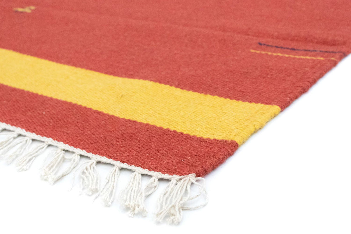 Kelim Teppich - Trendy 180 x 120 cm - rot