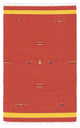 Kelim Teppich - Trendy 120 x 180 cm - rot