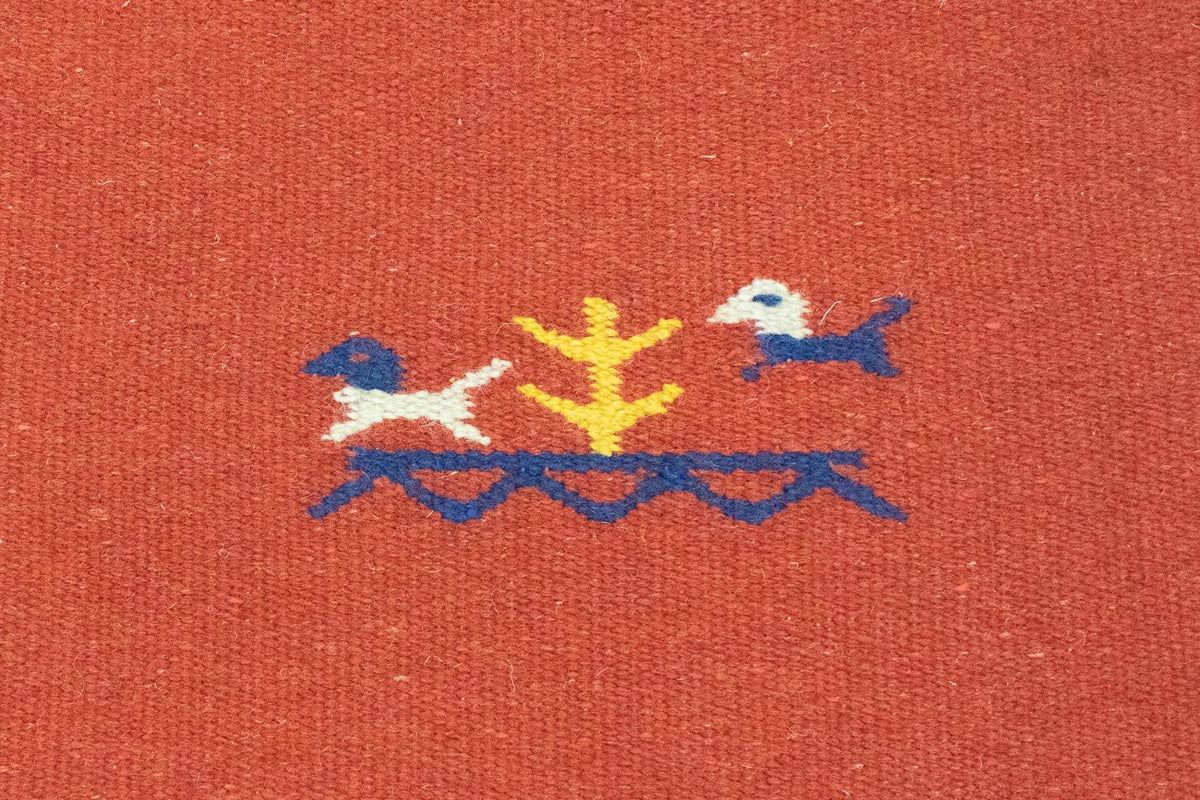 Kelim Teppich - Trendy 180 x 120 cm - rot