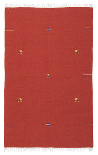Kelim Teppich - Trendy 180 x 120 cm - rot