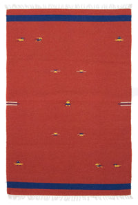 Kelim Teppich - Trendy 180 x 120 cm - rot
