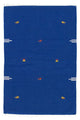 Kelim Teppich - Trendy 180 x 120 cm - blau