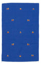 Kelim Teppich - Trendy 180 x 120 cm - blau