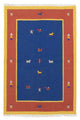 Kelim Teppich - Trendy 200 x 140 cm - blau