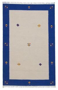 Kelim Teppich - Trendy 180 x 120 cm - beige