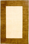 Wollteppich 118x180cm - Rechteckig / Beige / 118 x 180 cm Rechteckig