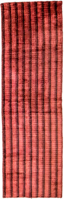 Viskose Teppich 203 x 63 cm Teppichläufer