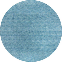 Gabbeh Teppich - Softy - Uni - rund – product image