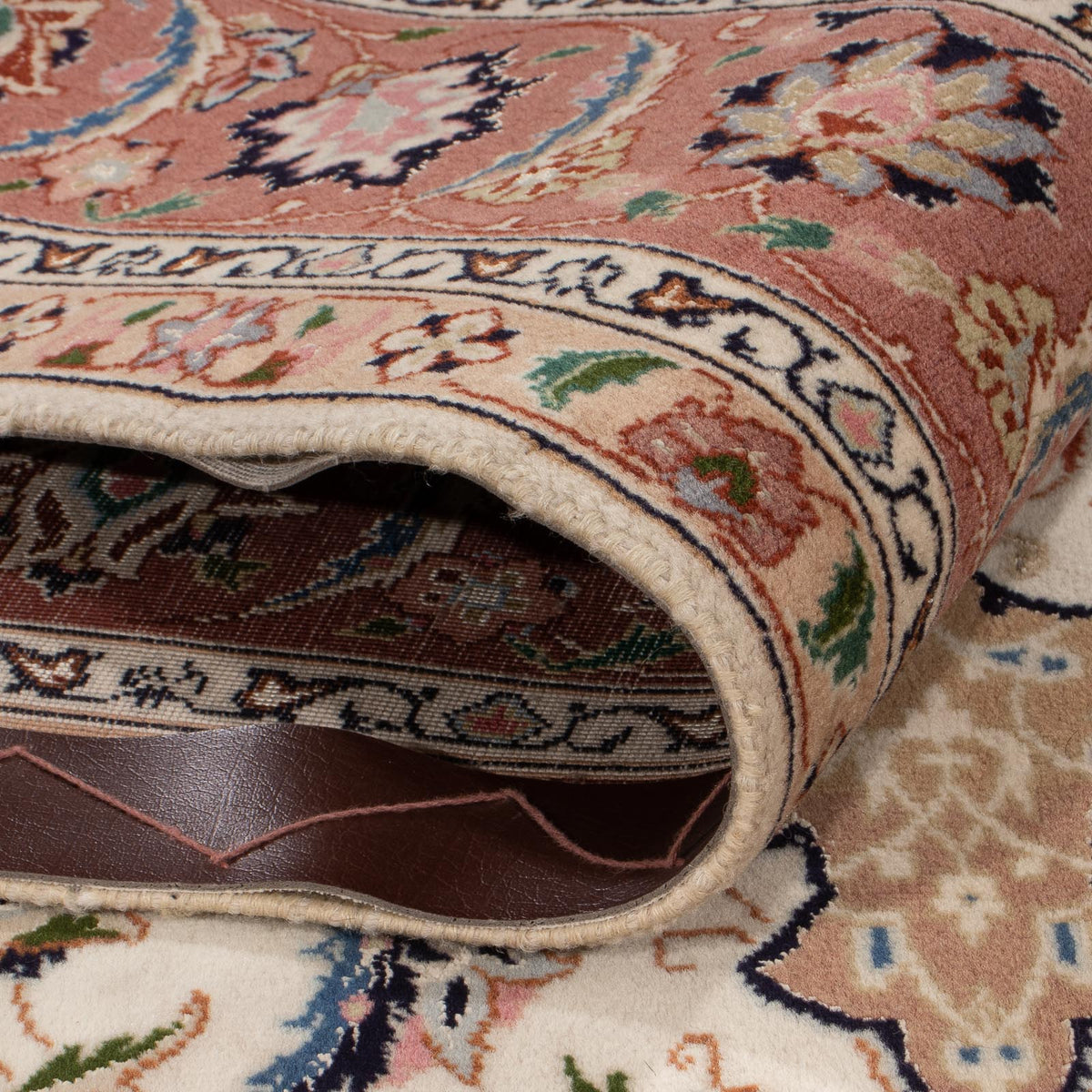 Perserteppich - Täbriz - Royal - 214 x 149 cm - creme