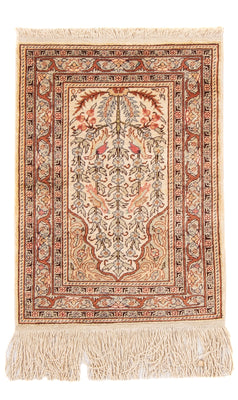 Orientteppich - Hereke - 58 x 39 cm - beige