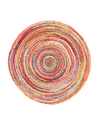 Juteteppich ML-Indigostripy – product image