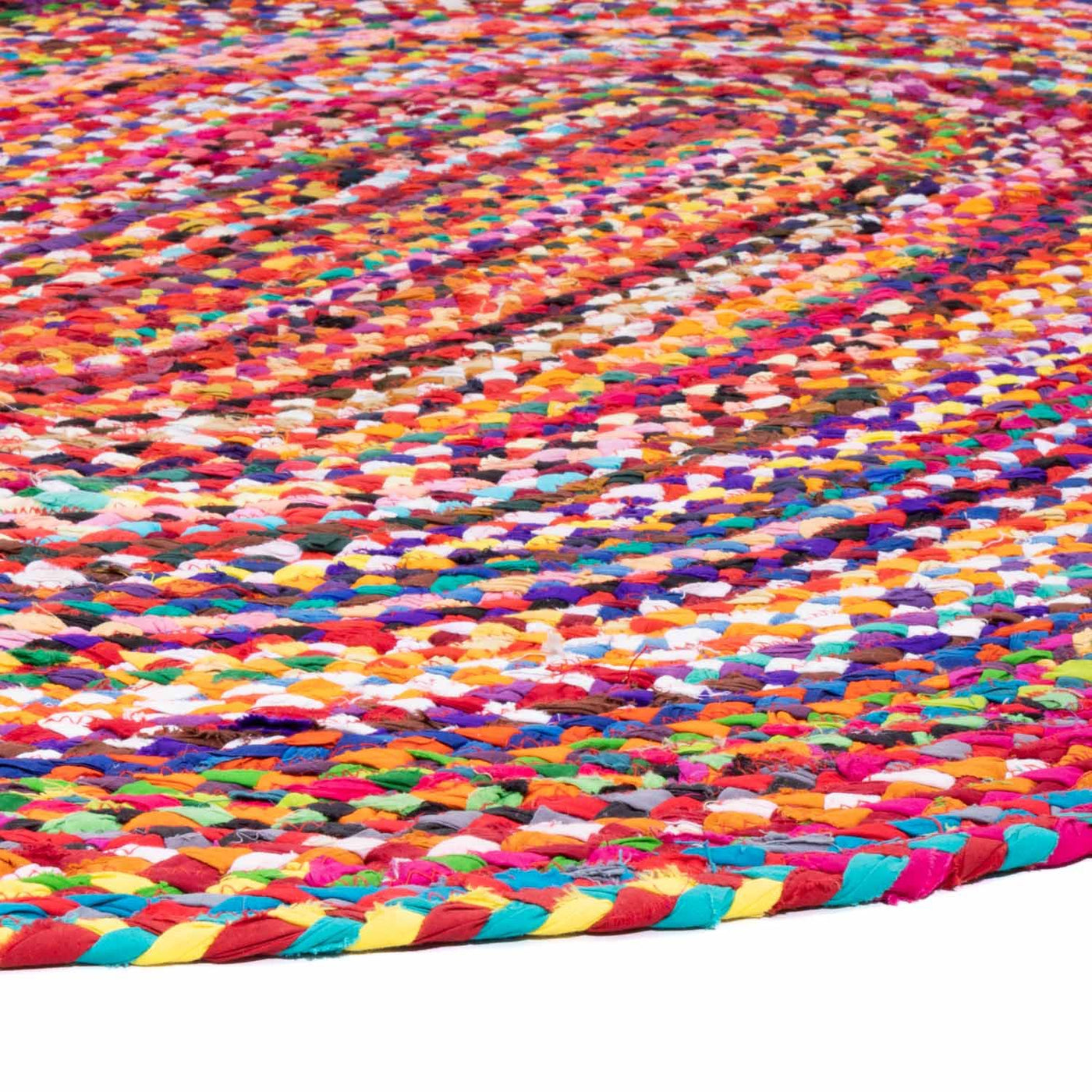 Juteteppich ML-Indigostripy